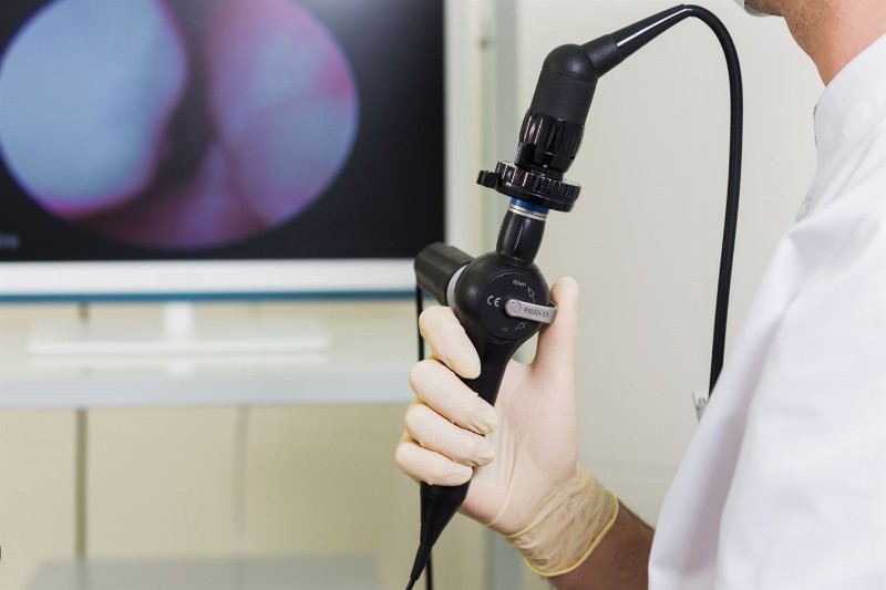 Эндоскопическое обследование носа у детей при помощи гибкого эндоскопа