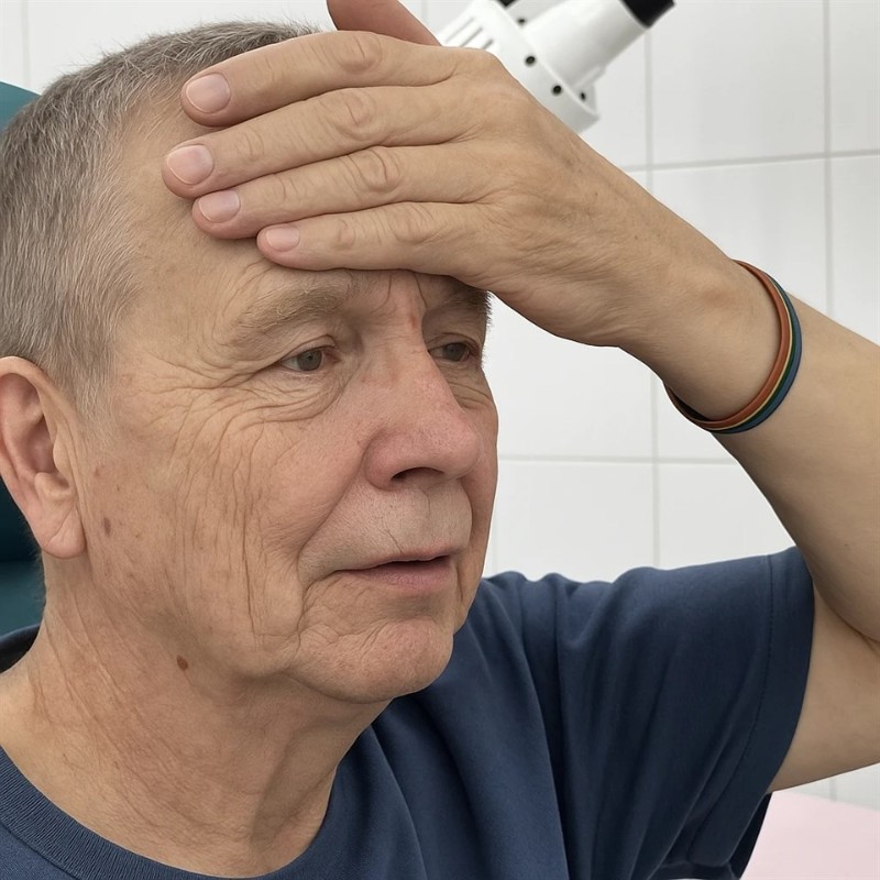 Хронический полипозный риносинусит у мужчины, астма в анамнезе