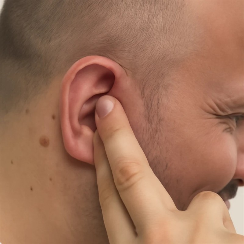 Хронический правосторонний эпитимпаноантральный гнойный средний отит