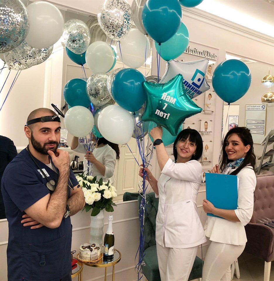 7 лет нашей Клинике уха, горла и носа!