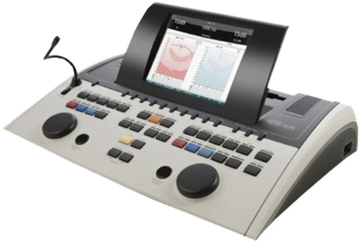 Двухканальный высокочастотный
клинический аудиометр Interacoustics AC 40b