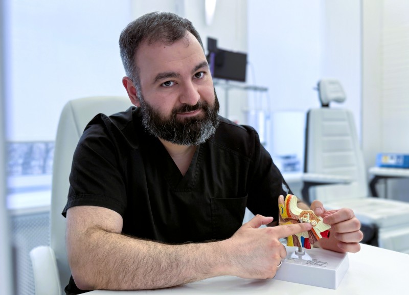 От диагноза «левосторонняя тугоухость I степени» к аудиологической норме у ребёнка 3 месяцев