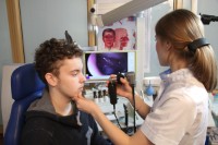 Эндоскопическое обследование носа у детей при помощи гибкого эндоскопа